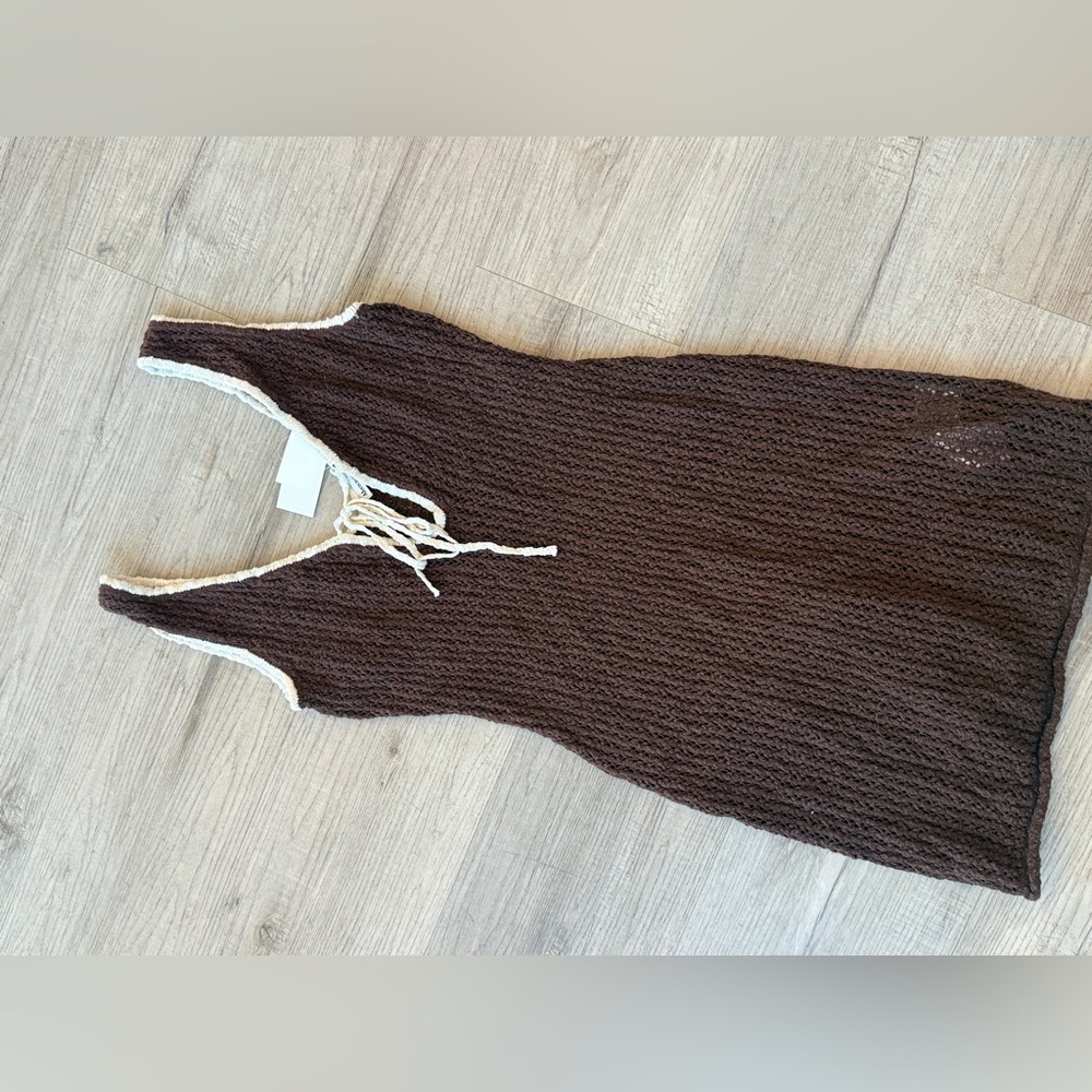 Abercrombie & fitch brown cover up